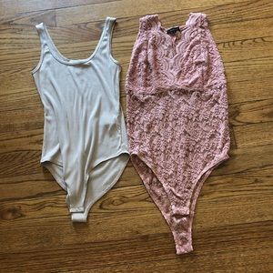 Bundle of body suits size small